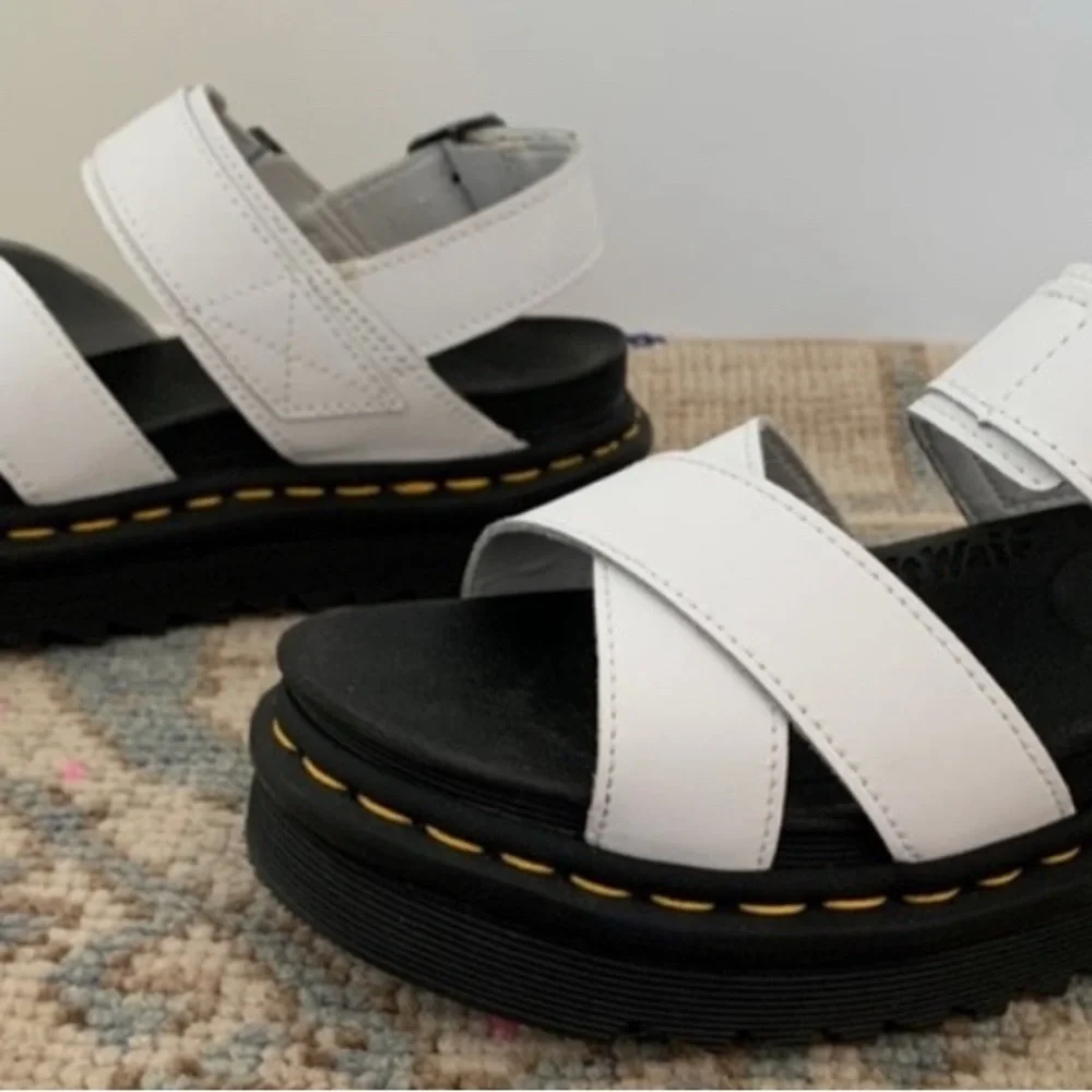 Dr. Martens White Sandals - Picture 2 of 2